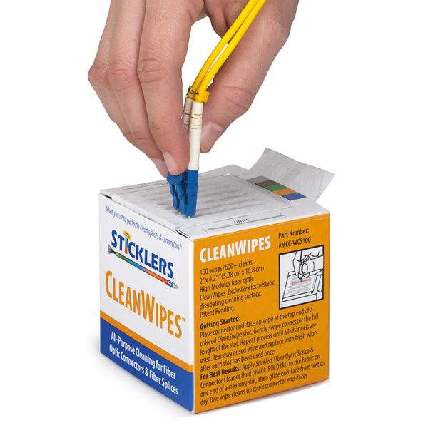 MCC-WCS100 CLEANWIPES 600 OPTICAL GRADE WIPES (PK100) - Image 5